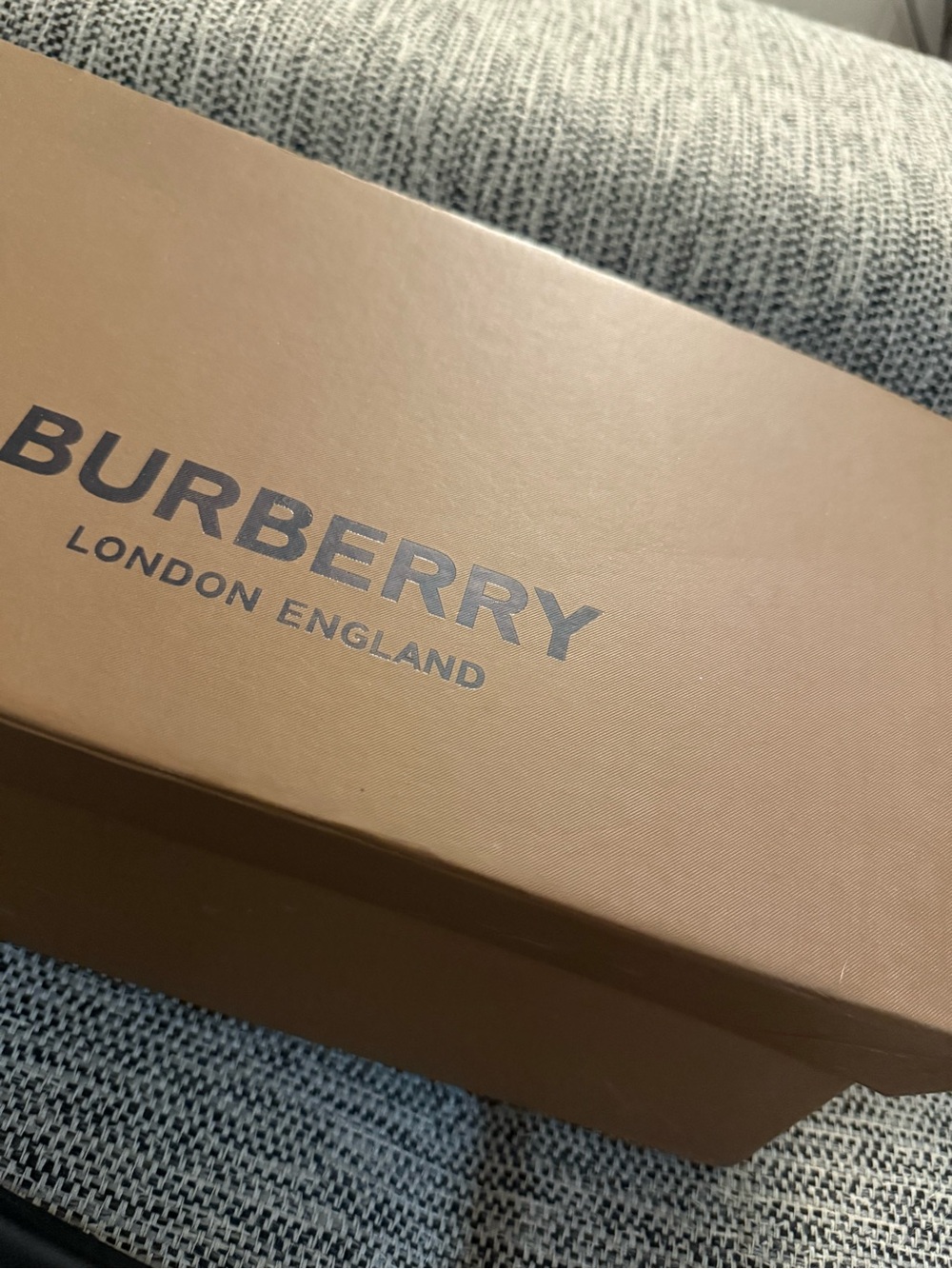Burberry Black Footbed Check Strap Slide Sandals - Picture 7 of 9